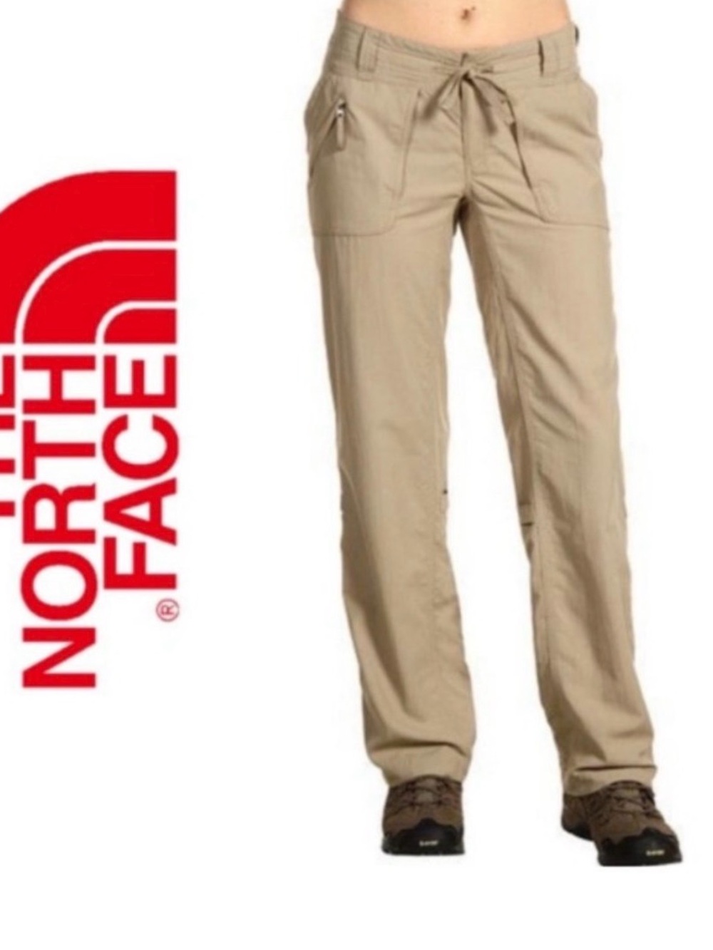 The North Face Horizon Tempest Dune Beige Pants roll up